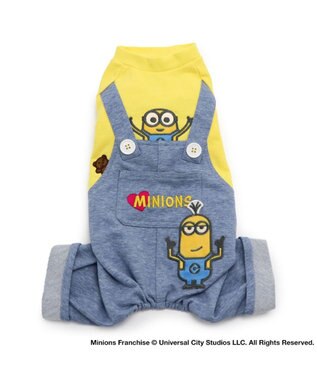PET PARADISE ミニオン パンツ つなぎ 【小型犬】 デニム風 黄