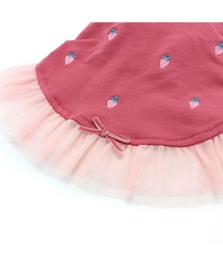 PET PARADISE ペットパラダイス パーカー 苺柄 《ピンク》 小型犬 ピンク