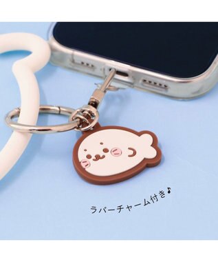 Mother garden しろたん シリコンマルチストラップ ホワイト