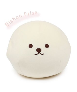 Mother garden マザーガーデン ふわんこ お昼寝まくら ハンドマフ 《ビション》 白