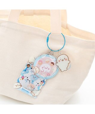 Mother garden しろたん フォト＆バッジホルダ― 《水色》 単品 水色