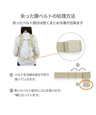 PET PARADISE ペットパラダイス 背中ポケット付き ハグ&リュック 白～オフホワイト