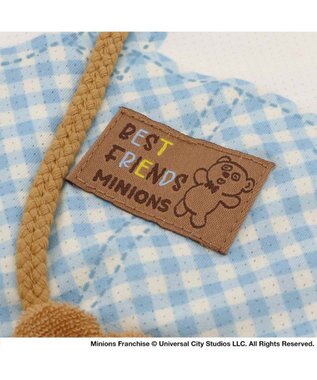 PET PARADISE ミニオン ティム エコメイド ポシェット風 タンクトップ 小型犬 ホワイト×ブルー