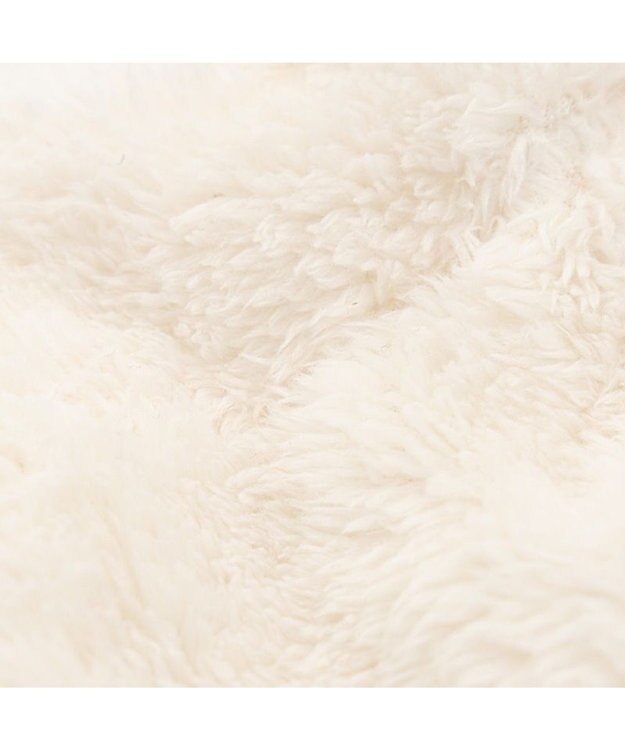 PET PARADISE Lee ボア リブ スカートつなぎ 小型犬 ホワイト×ブラック