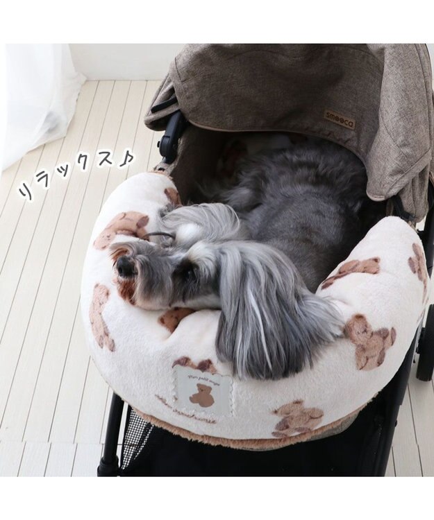 ペットパラダイス くまちゃん 遠赤外線 ボア カート用クッション
