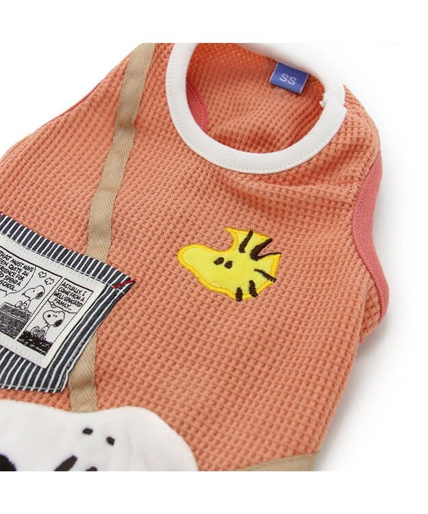 PET PARADISE スヌーピー ポーチ タンクトップ 《ピンク》【中型犬】 ピンク ピンク