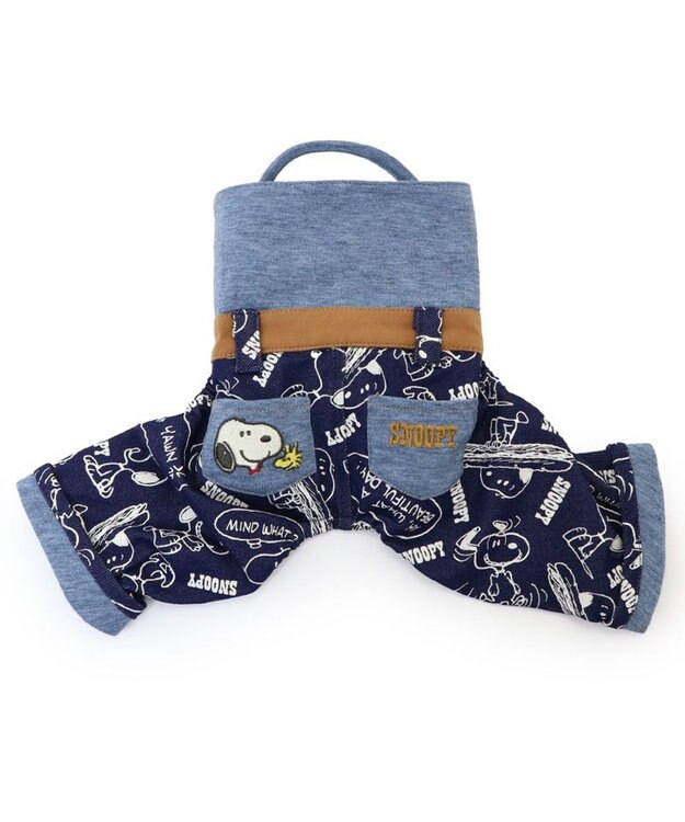 PET PARADISE スヌーピー マナーパンツ 《デニム風》 小型犬 ネイビー