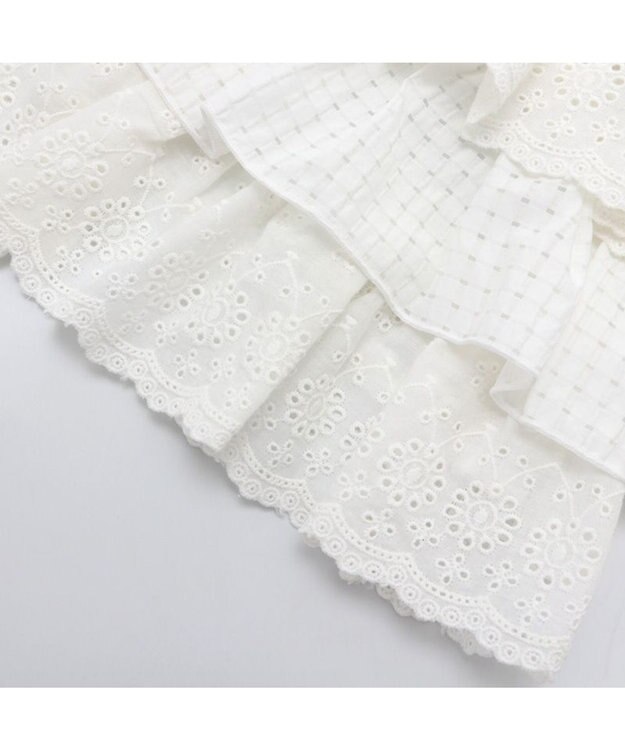 PET PARADISE 犬の服 犬 フリルワンピース白  【小型犬】 白~オフホワイト