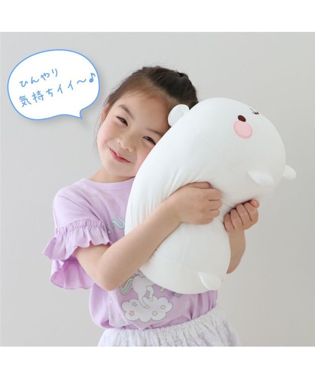 Mother garden マザーガーデン MOLANG モラン クール 抱きぐるみ 34cm 白~オフホワイト