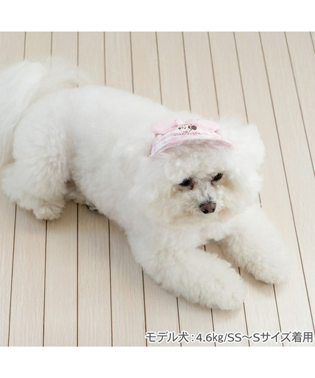 PET PARADISE ディズニー ミニーマウス なかよし キャップ 《ピンク》 小型犬 ピンク