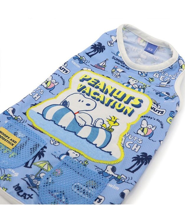 PET PARADISE スヌーピー エコメイド タンクトップ 《バケーション柄》 中型犬 大型犬 バケーション柄