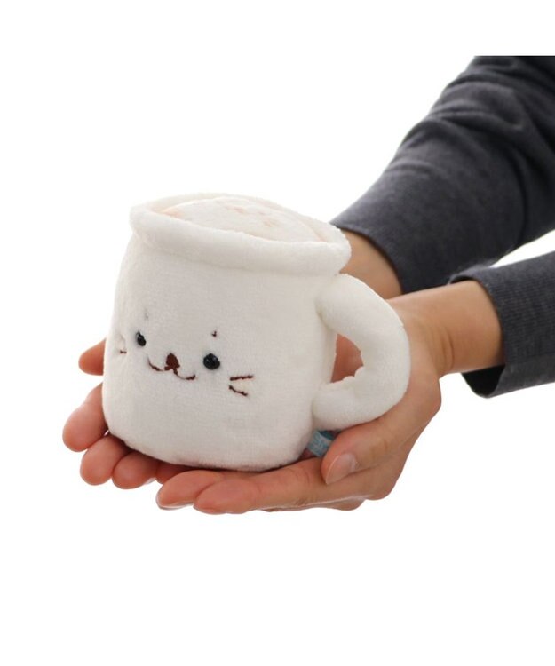 Mother garden しろたん 白いもの マスコット 《マグカップ》 単品 マグカップ