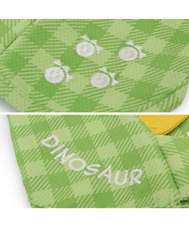 PET PARADISE ペットパラダイス エコメイド タンクトップ 《ポップな恐竜》 中型犬 大型犬 ライトグリーン