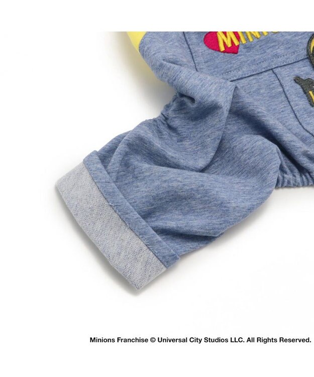 PET PARADISE ミニオン パンツ つなぎ 【小型犬】 デニム風 黄