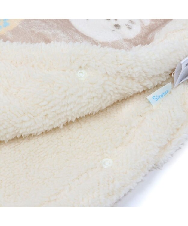 Mother garden しろたん USB ぽかぽか シートクッション ハンドウォーマー 38cm×35cm 茶系