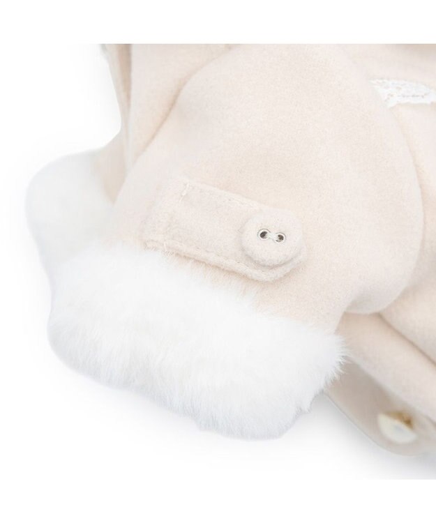 PET PARADISE cherircouture バックリボンコート 小型犬 ベージュ