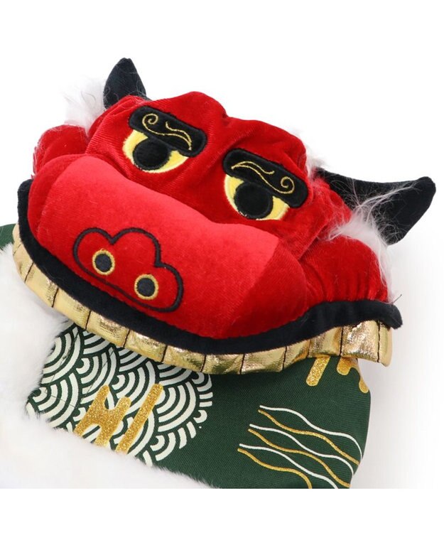 PET PARADISE ペットパラダイス 獅子舞コート’24 小型犬 緑