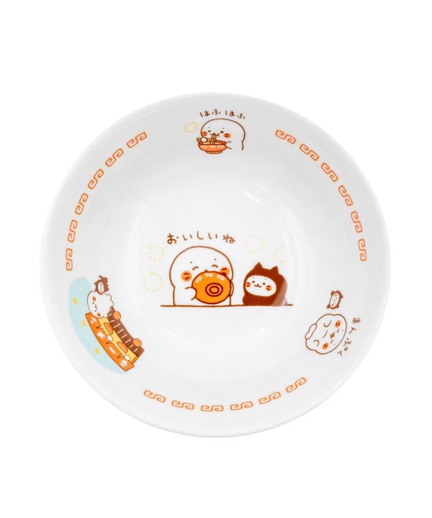 Mother garden しろたん ラーメンどんぶり 《おいしいね》 径18.5cm おいしいね柄