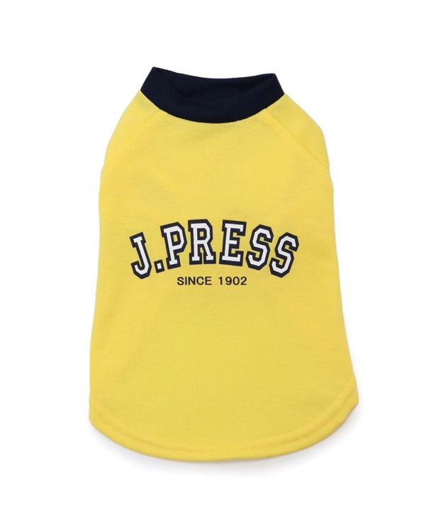 PET PARADISE J.PRESS カレッジ Tシャツ 小型犬 イエロー