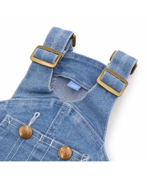 PET PARADISE Ｌｅｅ ペイント デニム オーバーオール 中型犬 大型犬 ライトインディゴブルー