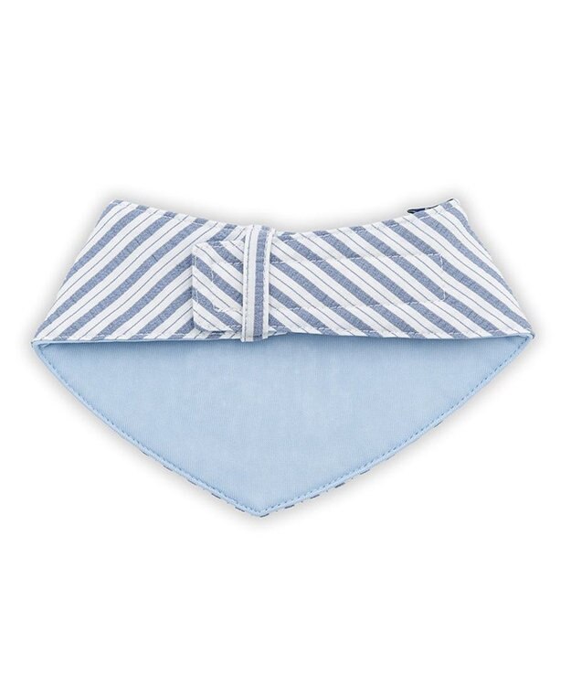 PET PARADISE J.PRESS クールバンダナ 《ストライプ柄》 中型犬 ライトブルー