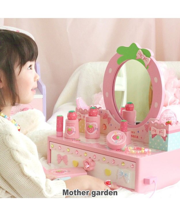 Mother garden マザーガーデン  野いちご パステルドレッサー ピンク（淡）