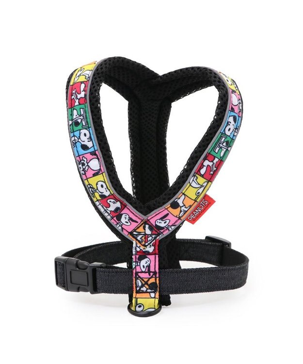 PET PARADISE スヌーピー 75周年 アクティブ ハーネス 中型犬 M 75周年柄