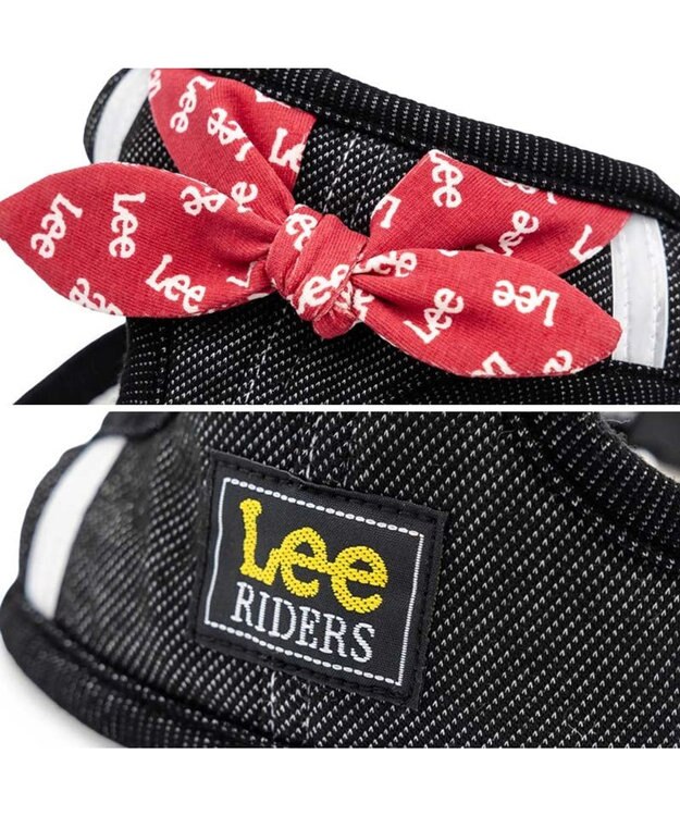 PET PARADISE Lee ループノット ハーネス＆リード 小型犬 Ｓ ブラック