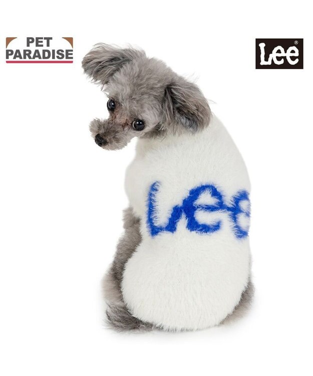 PET PARADISE Lee フェザーニット 《ホワイト》 小型犬 ホワイト