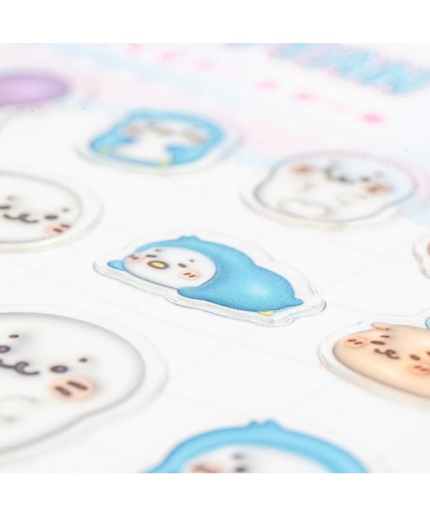 Mother garden しろたん ぷっくりアートシール 0