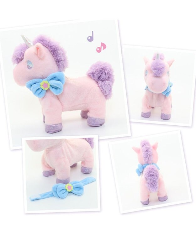 Mother garden  マザーガーデン とことこおさんぽシリーズ ユニコーン 《ピンク》 ピンク