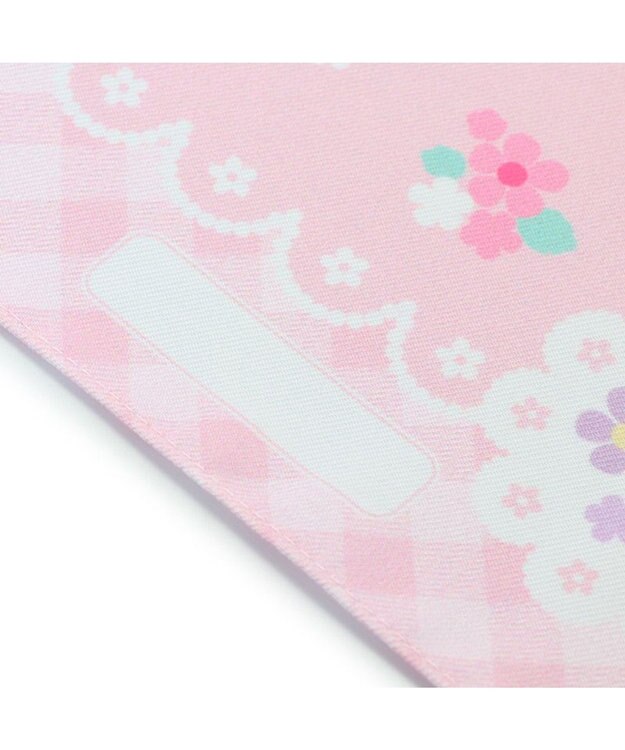 Mother garden マザーガーデン 花リボン柄 ランチクロス43cm×43cm ピンク（淡）