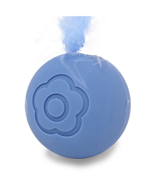 PET PARADISE ペットパラダイス 猫シリコン ボール 《ブルー》 ブルー
