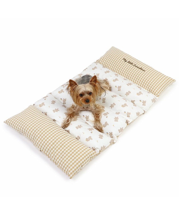 PET PARADISE ペットパラダイス ごろ寝マット 《くまちゃん柄》 小型犬 くまちゃん
