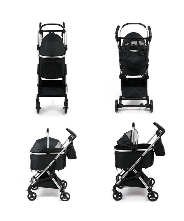 PET PARADISE smooca mini ペットカート《ブラック》 ブラック