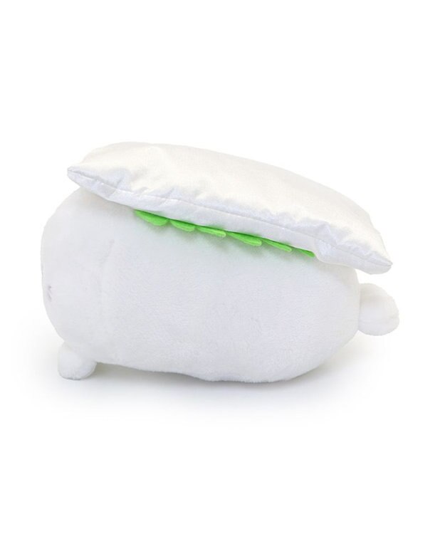 Mother garden しろたん 白いもの マスコット 17.5cm 《イカのおすし》 ホワイト