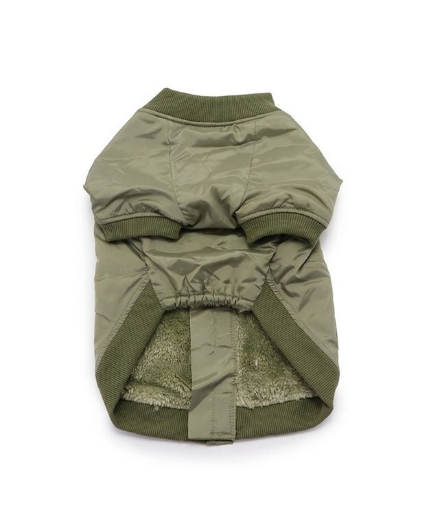 PET PARADISE Lee ライダースブルゾン 小型犬 カーキ