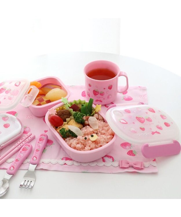 Mother garden マザーガーデン 野いちご 1段 ランチボックス 《スケッチ柄》 スケッチ柄
