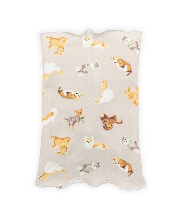 PET PARADISE ペットパラダイス makokoro ペティヒート 腹巻 《犬柄》 超小型犬 小型犬 グレイッシュベージュ