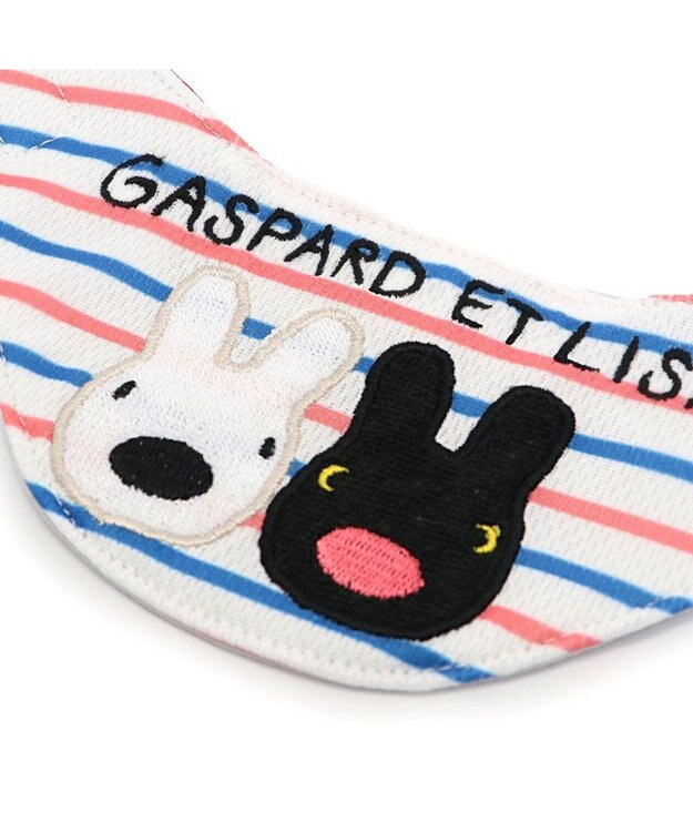 PET PARADISE リサとガスパール クールバンダナ 《ボーダー》 中型犬 ホワイト