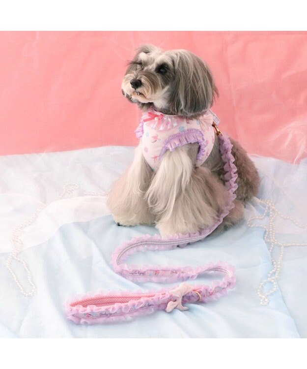PET PARADISE ディズニー ヤングオイスター ベストハーネス ３Ｓ 小型犬 ライトパープル