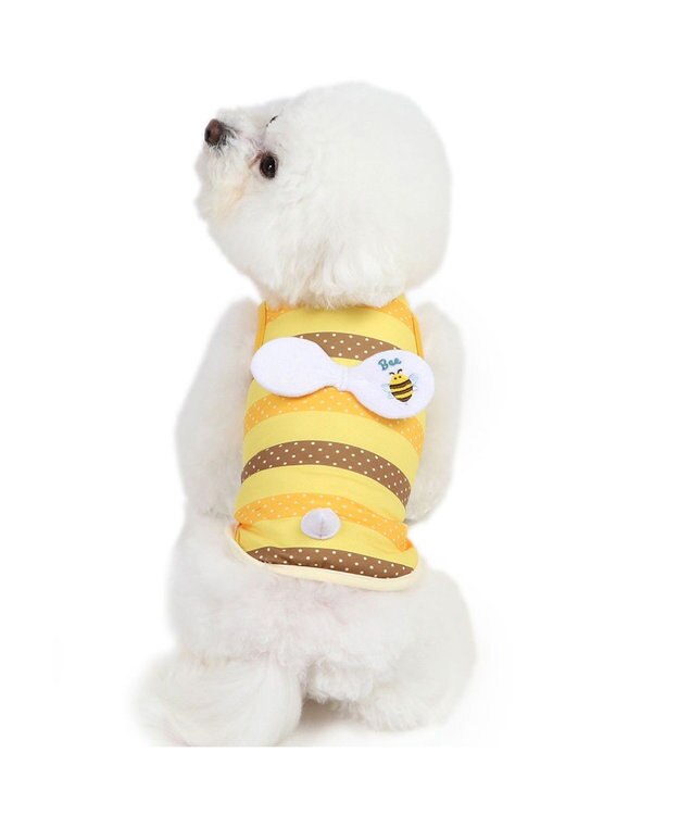 PET PARADISE ペットパラダイス エコメイドタンクトップ 蜂 小型犬 黄