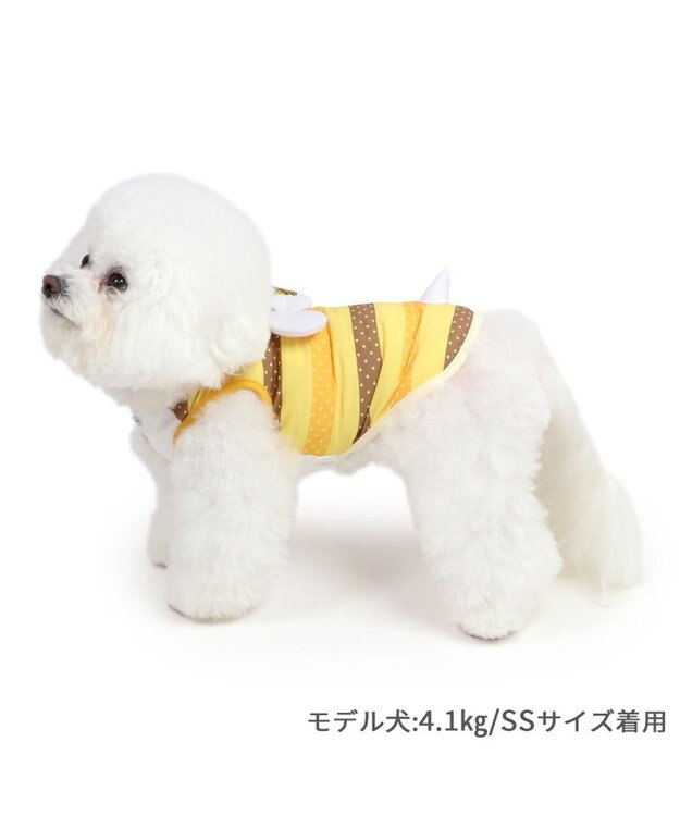 PET PARADISE ペットパラダイス エコメイドタンクトップ 蜂 小型犬 黄