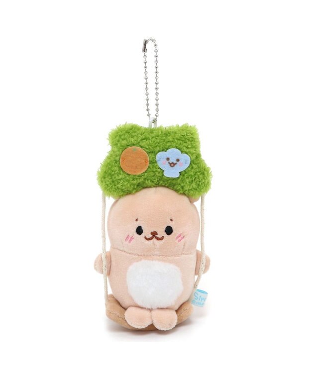Mother garden らっこいぬ ブランコキーホルダー 単品 らっこいぬ