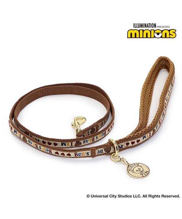 PET PARADISE ミニオン ティム リード 【４Ｓ~３Ｓ】 レトロ柄 小型犬 茶系