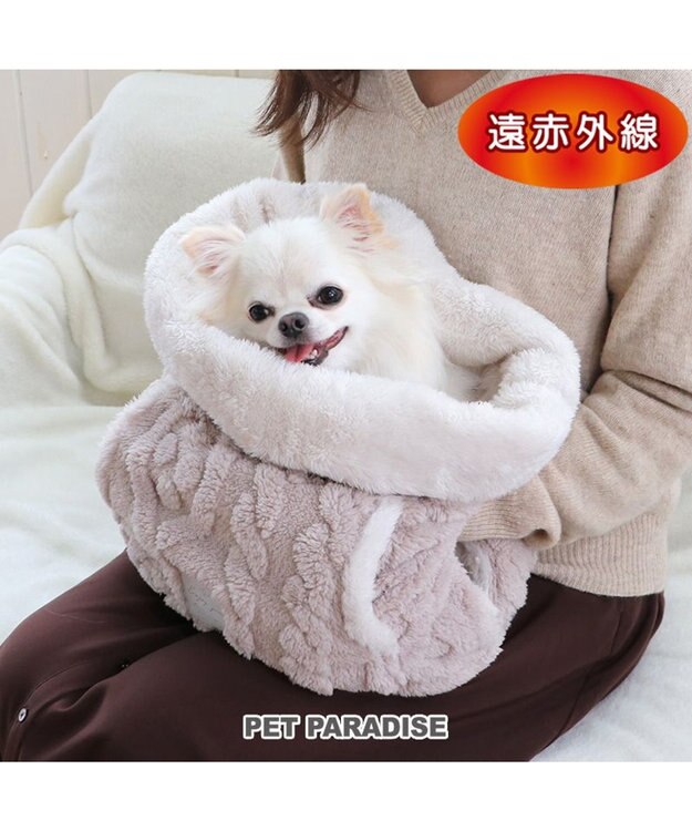 PET PARADISE ペットパラダイス 犬たんぽ 遠赤外線 《アラン柄》 32×38cm アラン柄