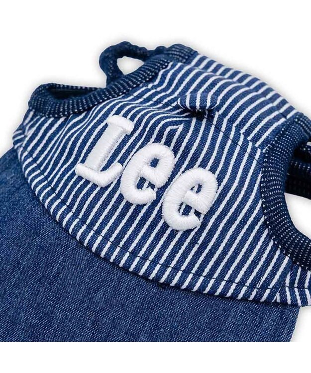 PET PARADISE Lee  ヒッコリー キャップ 小型犬 ネイビー×ホワイト