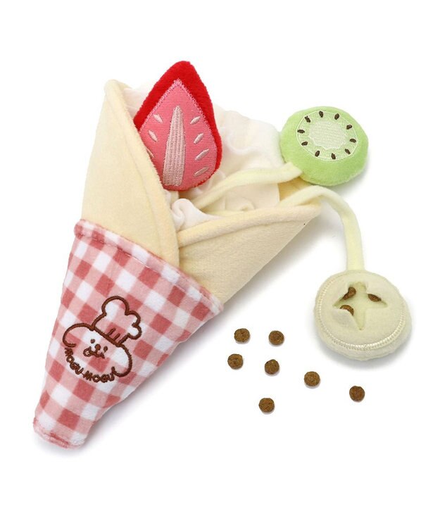 PET PARADISE ペットパラダイス クレープ ノーズワーク トイ イエロー