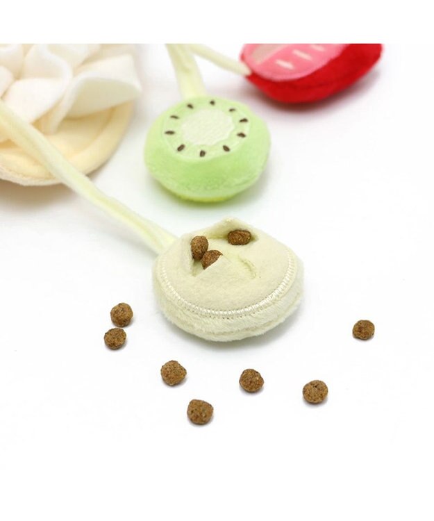 PET PARADISE ペットパラダイス クレープ ノーズワーク トイ イエロー