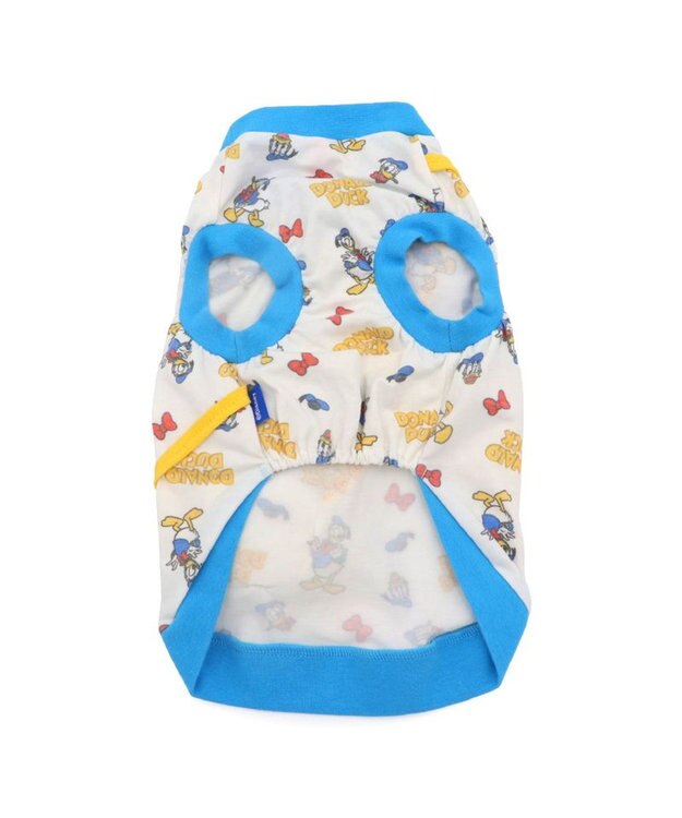 PET PARADISE ディズニー ドナルドダック ポーチ トレーナー 小型犬 ホワイト×ブルー